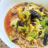 ✿春キャベツと海苔とネギの醤油ラーメン❤